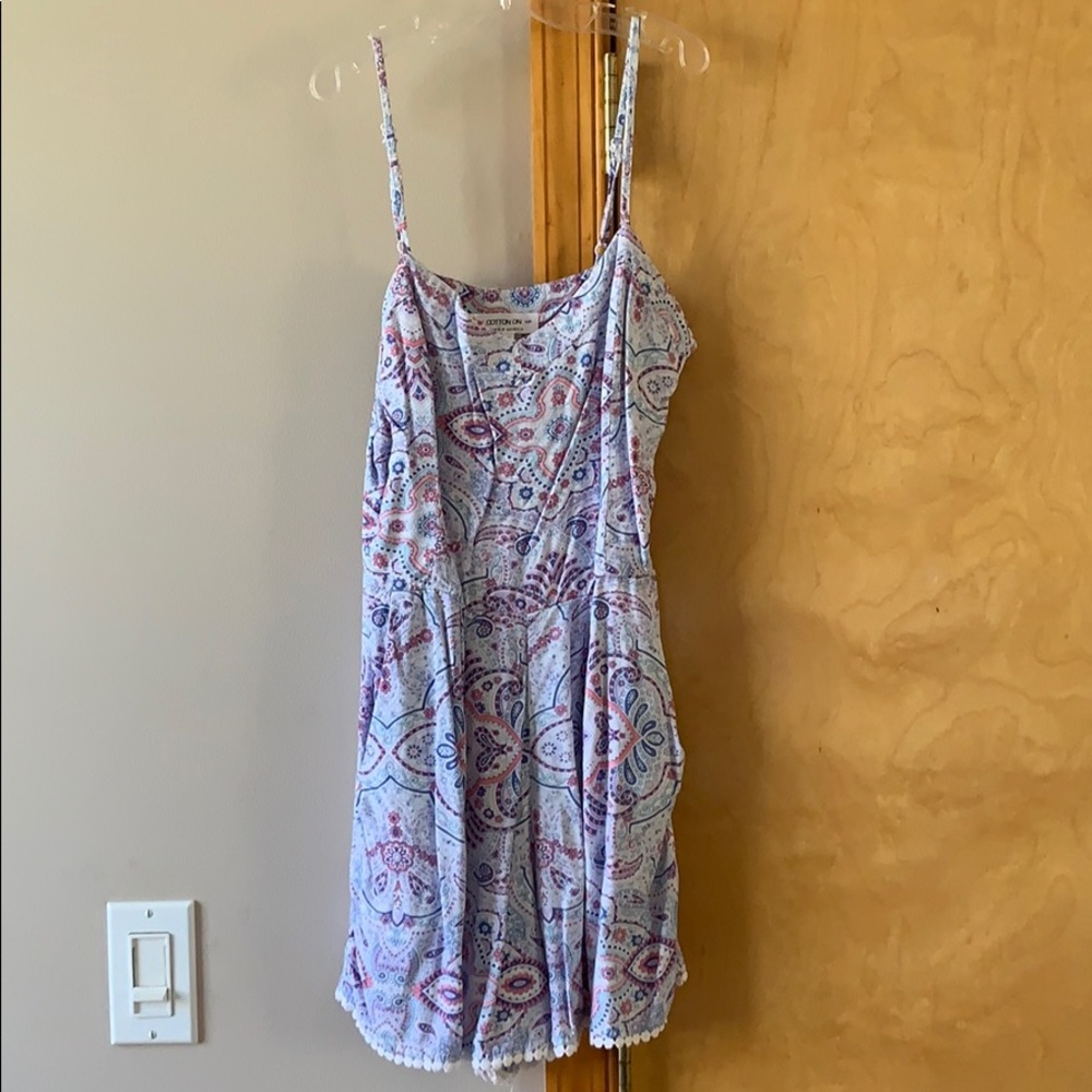 Cotton on dress/romper combo